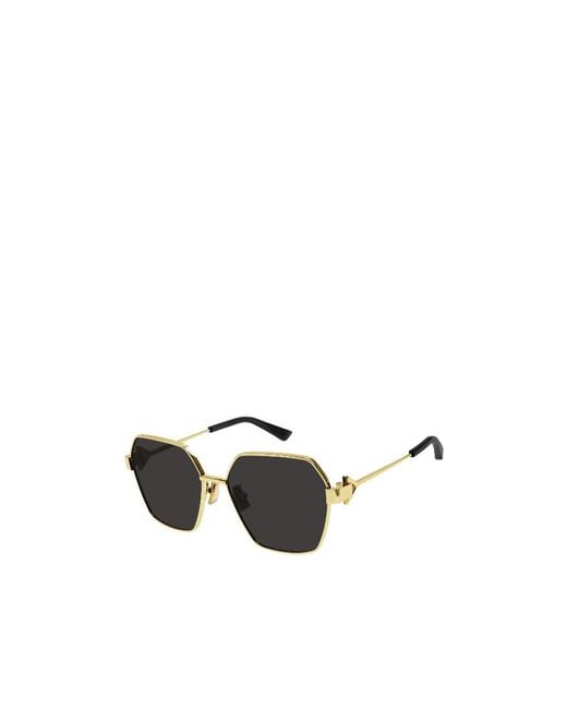 Bottega Veneta Multicolor Eyewear Geometric Frame Sunglasses