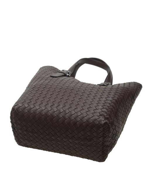 Bottega Veneta Brown Logo Handbag