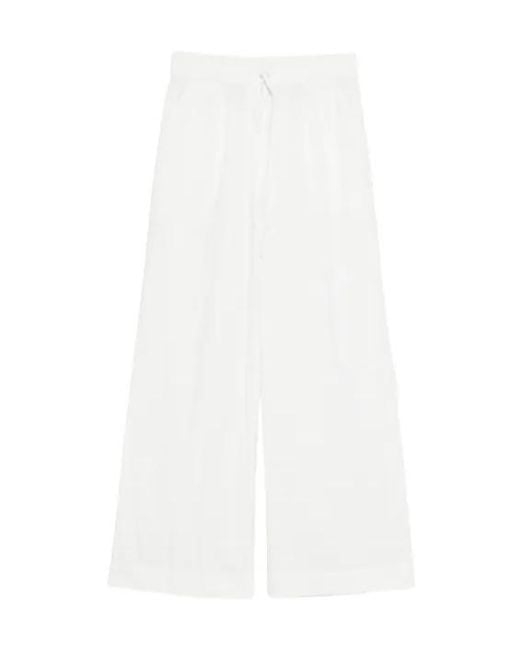 P.A.R.O.S.H. White Ninja Drawstring Trousers