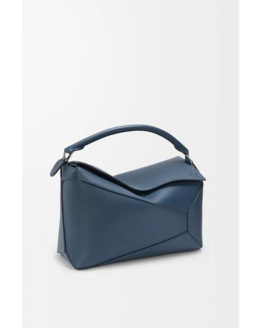 Loewe Blue Puzzle Edge Large Shoulder Bag for men