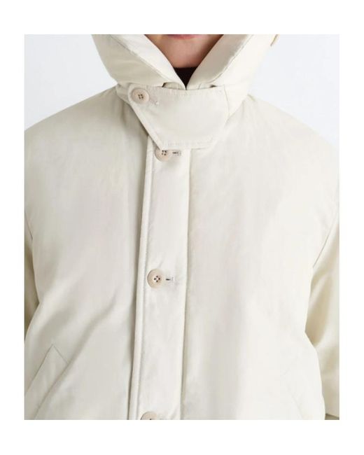 Lemaire Natural Elasticated Cuff Puffer Jacket