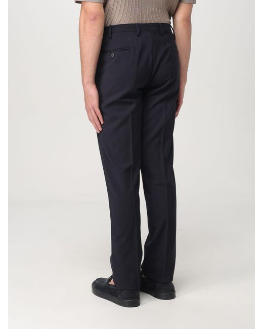 Emporio Armani Black Belt Loop Casual Pants for men