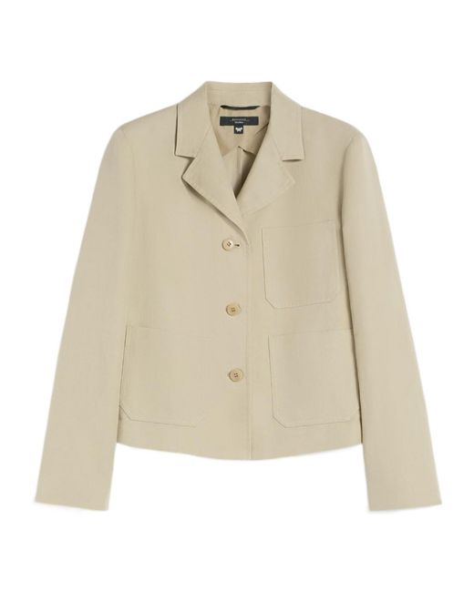 Weekend by Maxmara Natural Single-Breasted Jacket
