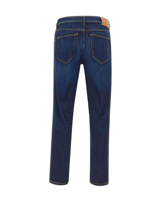 Pt Pantaloni Blue Belt Loop Jeans for men