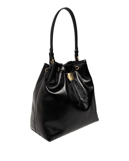 Balmain Black Pulse Drawstring Backpack