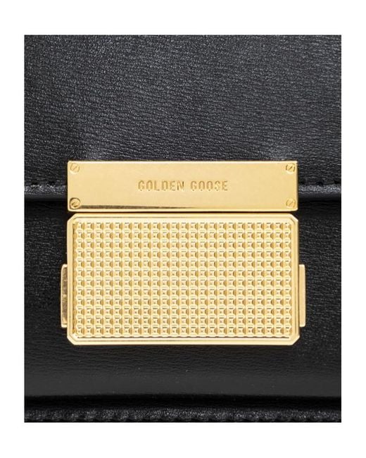 Golden Goose Deluxe Brand Black Venezia Small Tote Bag