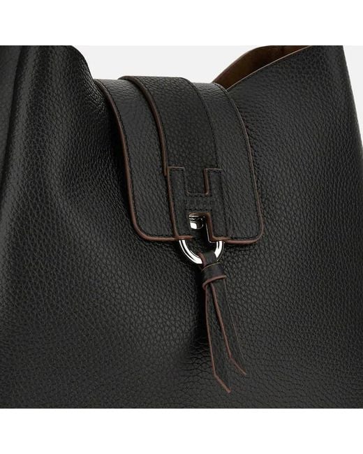Hogan Black Trend Hobo Shoulder Bag