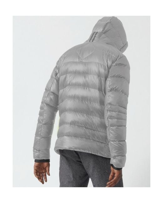 Canada Goose Gray Crofton Hooded Jacket for men
