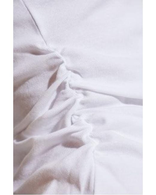 AllSaints White Sleeveless Tops