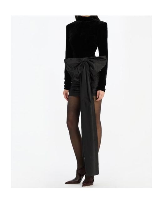 ROTATE BIRGER CHRISTENSEN Black Short Dresses