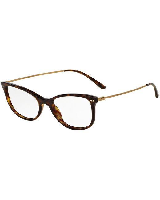 Giorgio Armani White Logo Flat Mirror