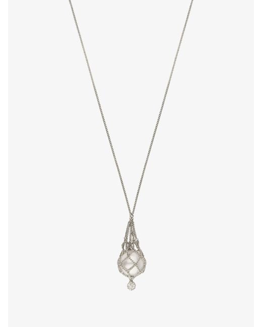 Givenchy White Pearling Necklace