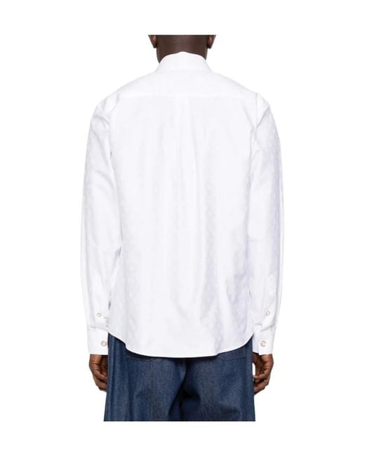 Casablanca White Monogram Shirt for men