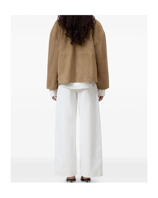Closed Natural Suede Leather Jacket