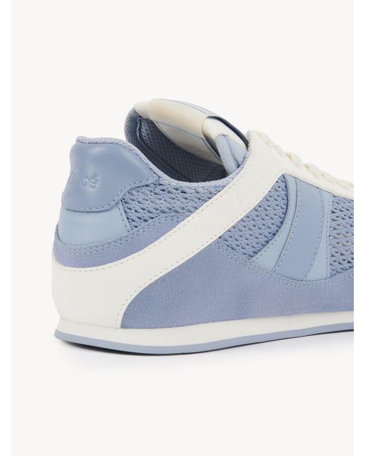 Chloé Blue Chloé Kick Lace-Up Sneakers