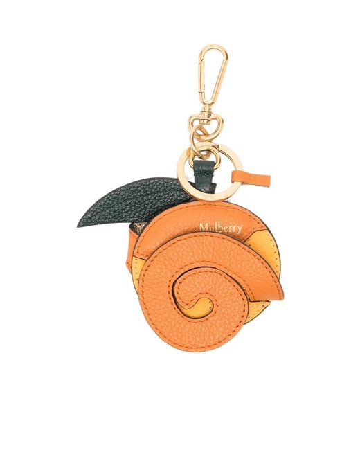 Mulberry Orange Peeling Keyring