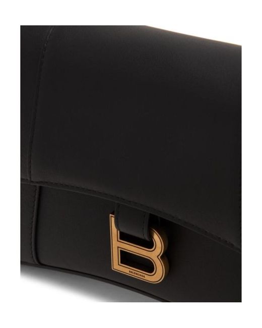 Balenciaga Black Borsa A Tracolla Downtown Xs Da Donna