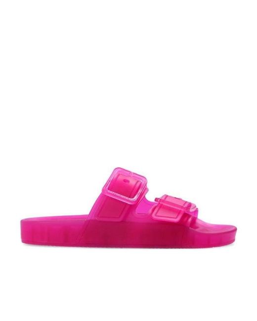 Balenciaga Pink Mallorca Flat Sandals