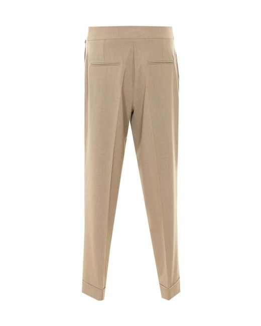 Liu Jo Natural High-Waisted Casual Trousers