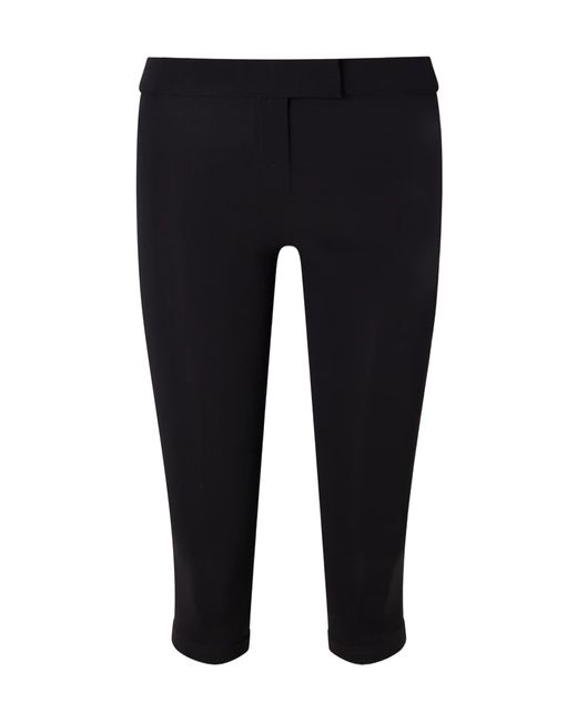 Magda Butrym Black Fitted Capri Pants