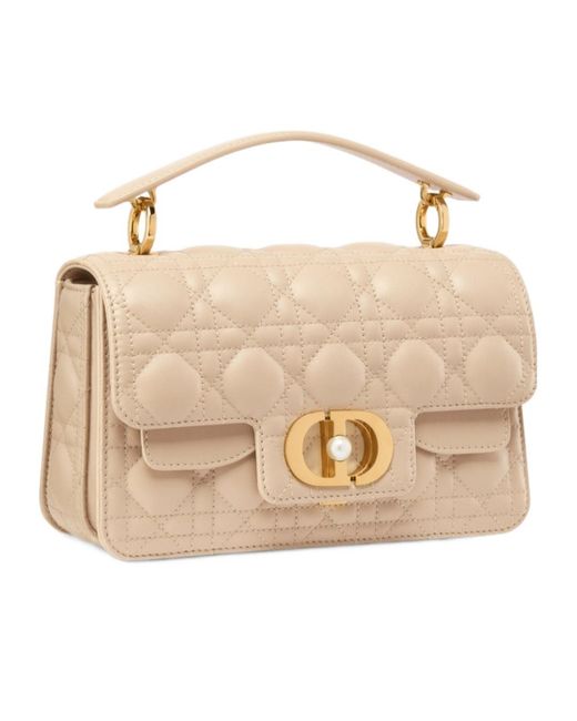 Dior Natural Small Jolie Top Handle Bag