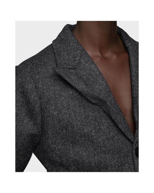 Maison Margiela Black Single-Breasted Blazer