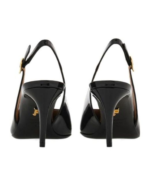Ferragamo Black Slingback