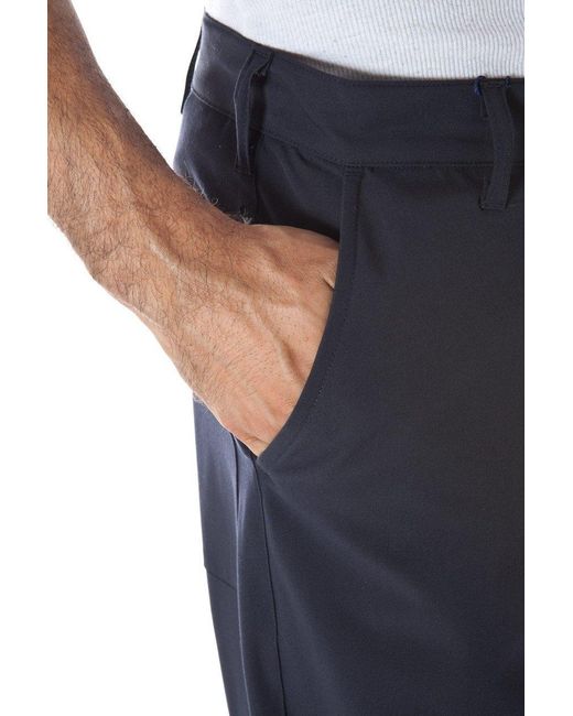 Armani Jeans Blue Logo Trousers for men