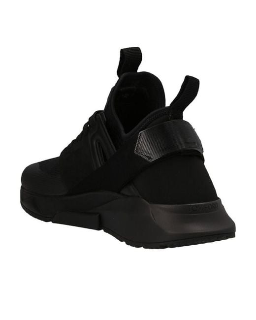 Tom Ford Black Jago Low-Top Sneakers for men