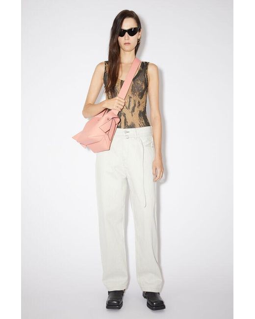 Acne Pink Mini Musubi Shoulder Bag