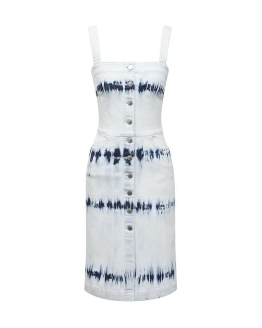 Stella McCartney White Denim Dress