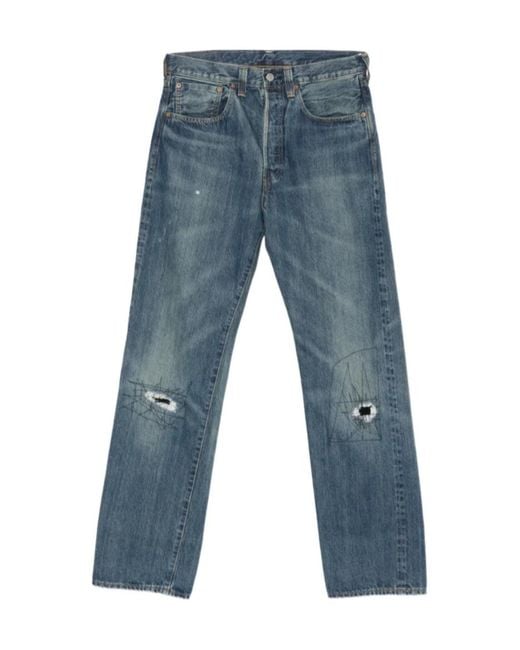 Levi's Blue Belt-Loops Jeans for men