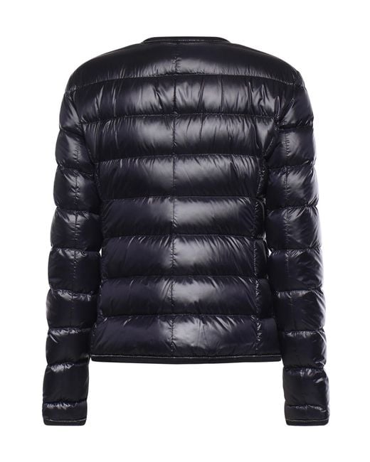 Fay Black Quilted Down Jacket