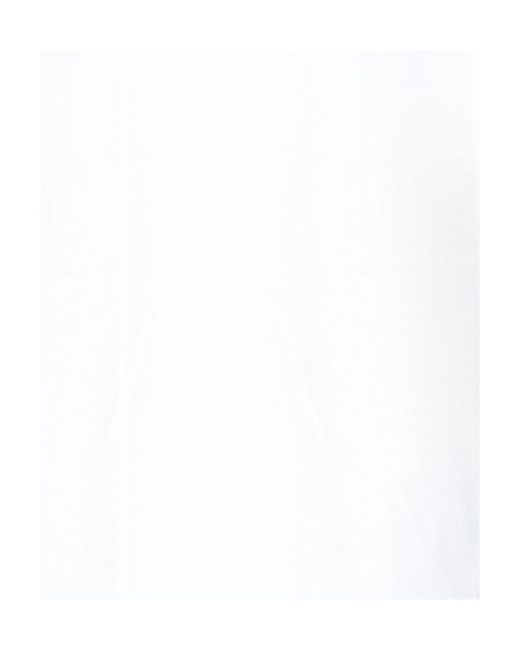 COMME DES GARÇONS PLAY White Comme Des Garçons Play Overlapping Hearts Logo Embroidered Long-Sleeved T-Shirt for men