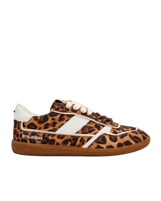 Steve Madden Brown Simple Low-Top Casual Shoes