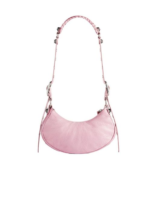 Balenciaga Pink Le Cagole Xs Shoulder Bag