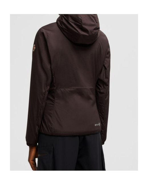 Moncler Purple Grenoble Mid Layer Hooded Jacket
