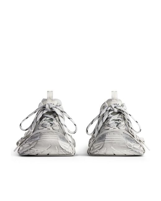 Balenciaga White 3 Xl Lace-Up Sneakers for men
