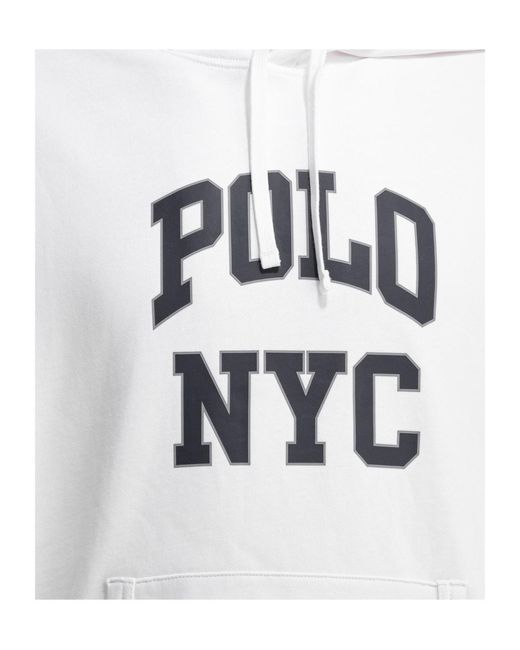 Polo Ralph Lauren White Hoodies for men