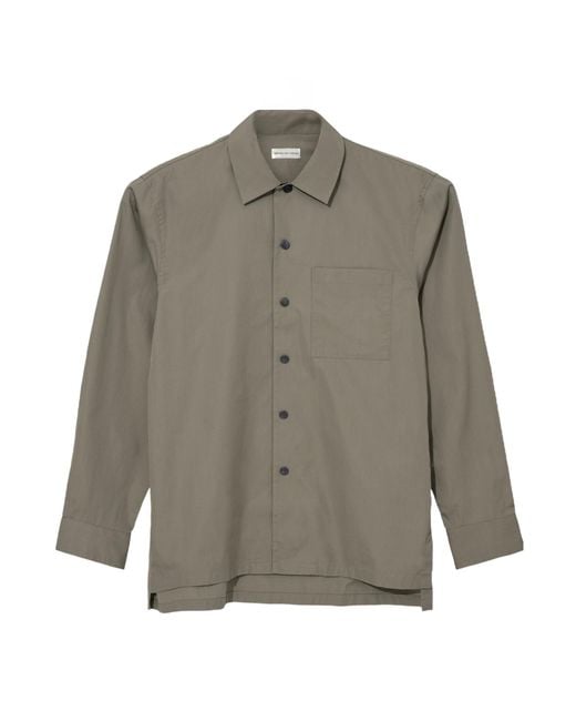 Dries Van Noten Gray Long Sleeve Shirt for men