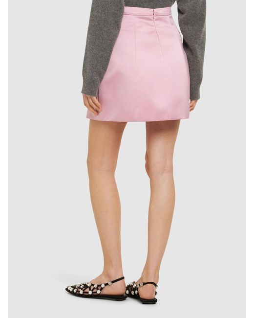 Blumarine Pink A-Line Skirt