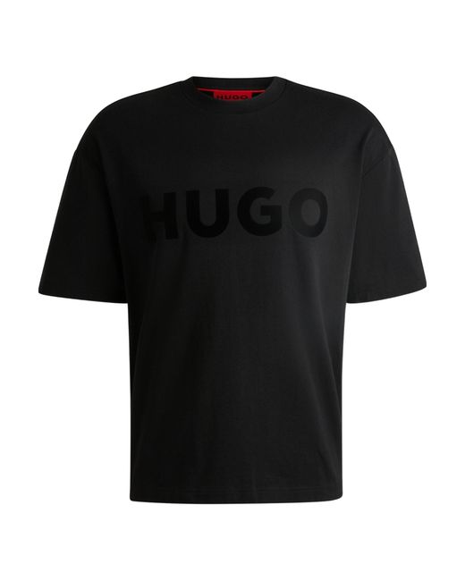 Boss Black Hugo Oversized Crewneck T-Shirt for men
