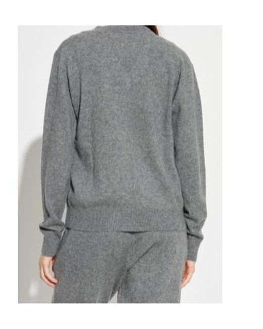 Entire studios Gray V-Neck Sweater for men