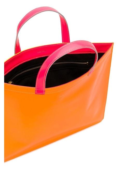 Comme des Garçons Orange Comme Des Garçons Wallet Logo Tote Bag for men