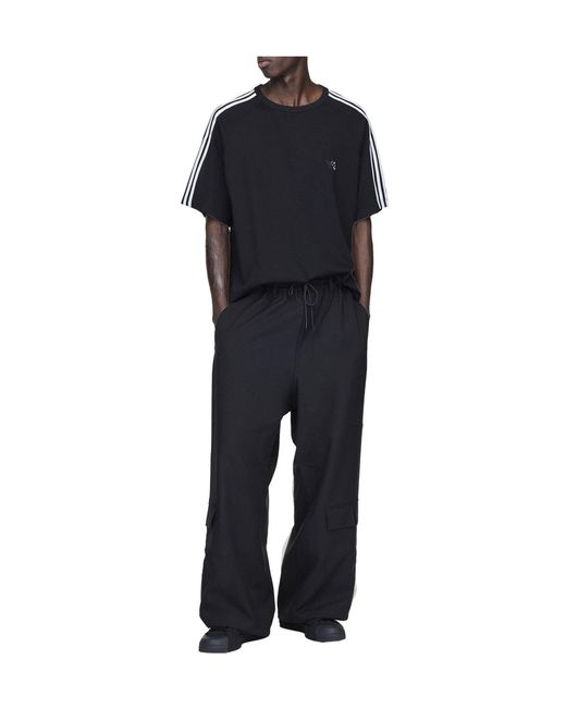 Y-3 Black Wire T-Shirt for men