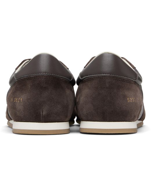Common Projects Brown Low-Top Casual Sneakers for men
