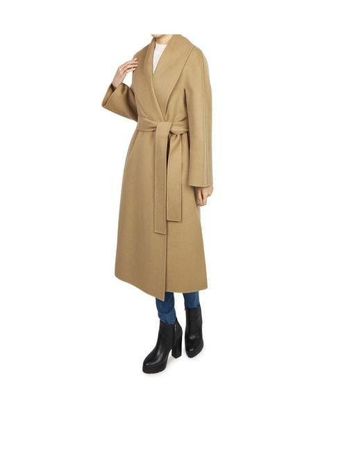 Max Mara Natural Studio Chopin Belted Coat