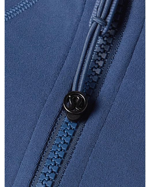 lululemon athletica Blue Zip-Up Yoga Athletic Jacket