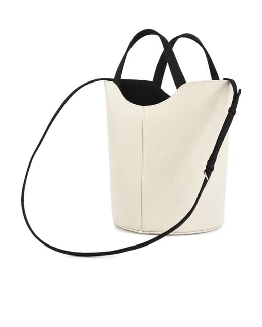 Balenciaga White Wave Printed Shoulder Bag