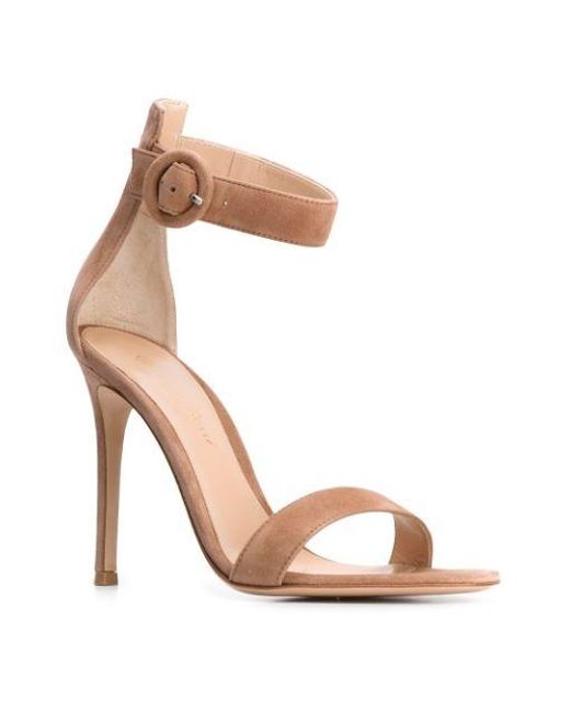 Gianvito Rossi White Portofino 105Mm Sandals